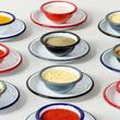 Falcon mini pinch pot red