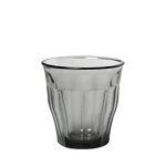 Kép 2/3 - Füst színű retro üvegpohár 