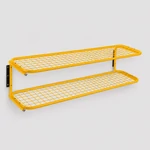 Kép 1/5 - Minimalista svéd előszobai cipőtartó, ESSEM Design Classic, yellow, 100cm