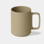Kép 1/2 - HASAMI porcelán bögre, homok színben, 445ml űrtartalommal