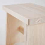 Kép 5/5 - A hinoki fa ellenáll a rothasásnak, így fürdőbe is rakhatod.