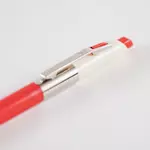 Kép 5/5 - ICO 70 piros műanyag házzal, kéken fogó tollbetéttel