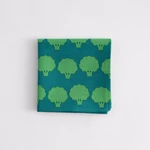 Kép 1/3 - Kamawanu furoshiki kendő, broccoli mintával