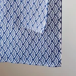 Kép 5/6 - Kamawanu tenugui kendő, seigaiha wave mintával
