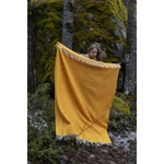Kép 2/2 - Lapuan Kankurit ARVO gyapjú takaró, sun dyed orange, 130 x 180cm