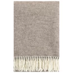 Kép 1/2 - ARVO gyapjú takaró beige színben