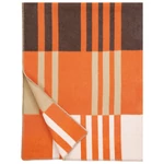 Kép 1/4 - TOFFEE gyapjú takaró orange-brown színben