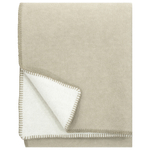 Kép 3/3 - TUPLA gyapjú takaró beige-white