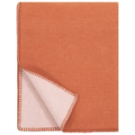 Kép 1/2 - TUPLA gyapjú takaró orange-rose színben