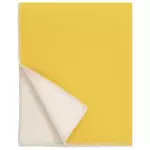 Kép 1/2 - TUPLA gyapjú takaró yellow - light beige színben