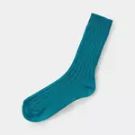 Kép 2/8 - japán pamut zokni limitált aquarium blue színben