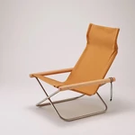 Kép 2/16 - NyChairX japán lounge szék camel színben