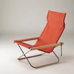 Kép 1/18 - NyChair X terracotta színű ülőfelülettel és natúr bükkfa karfával