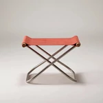 Kép 1/8 - NyChair X Ottoman lábtartó, ülőke, terracotta színben