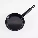 Kép 3/4 - RIESS zománc serpenyő, nyeles fekete mini