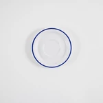 Kép 2/5 - 13cm-es UNISET csészealj, kobaltkék csíkkal