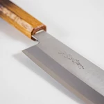 Kép 4/8 - japán zöldségvágó kés HAP40 pengéje közelről