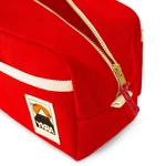 Kép 5/6 - YKRA DOPP PACK - RED Canvas Toiletry Bag