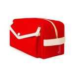 Kép 6/6 - YKRA DOPP PACK - RED Canvas Toiletry Bag