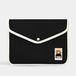 Kép 1/5 - YKRA laptop sleeve MacBook 14 colhoz, fekete színben