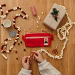 Kép 6/6 - YKRA Fanny Pack in red