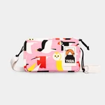 Kép 1/2 - YKRA travel case, flyingflock madaras mintával