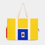 Kép 1/11 - YKRA strandtáska tricolor színben
