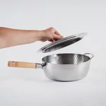 Kép 1/4 - Eredeti japán fedő a 24cm-es Yukihira nyeles lábasokhoz