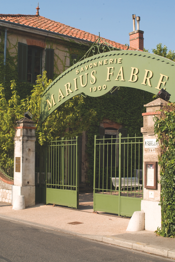 Marius Fabre Salon de Provence-ban található szappangyára