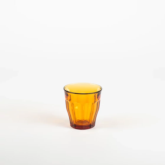 borostyán színű Picardie pohár
