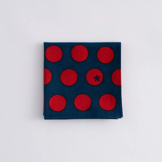 Kamawanu furoshiki kendő, tomato mintával