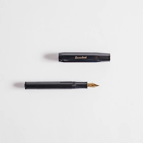 KAWECO sport töltőtoll fekete színben