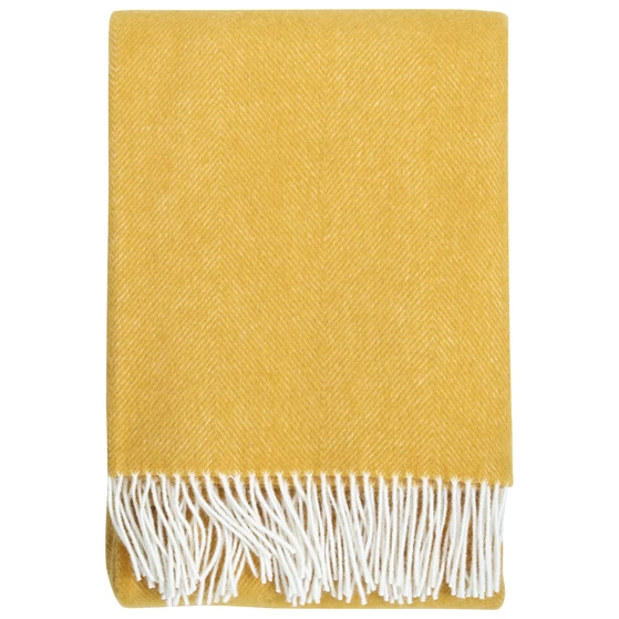 ARVO gyapjú takaró dyed orange színben