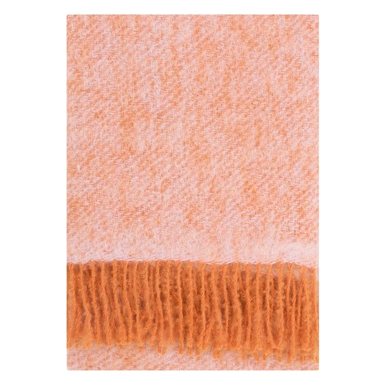 Mohair takaró különleges rose színben