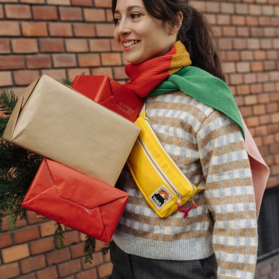 YKRA övtáska Fanny Pack sárga