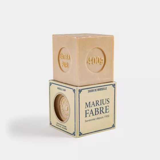 Marius Fabre fehér Marseille szappan, 400g