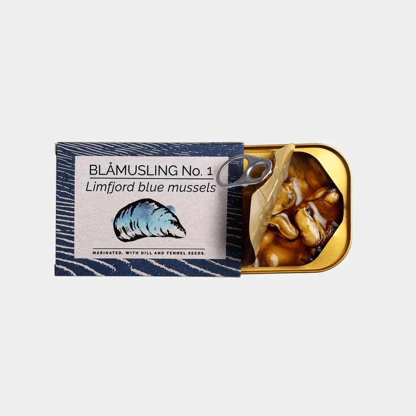 FANGST Limfjord kék kagyló, 110g