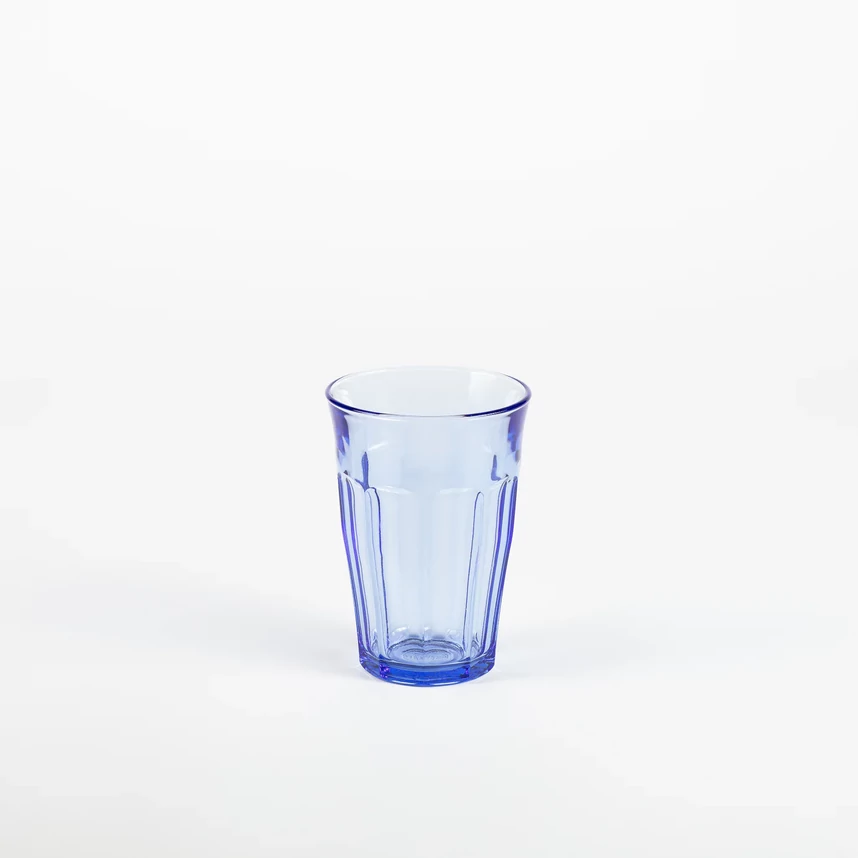 Picardie retro üvegpohár 360ml, színes