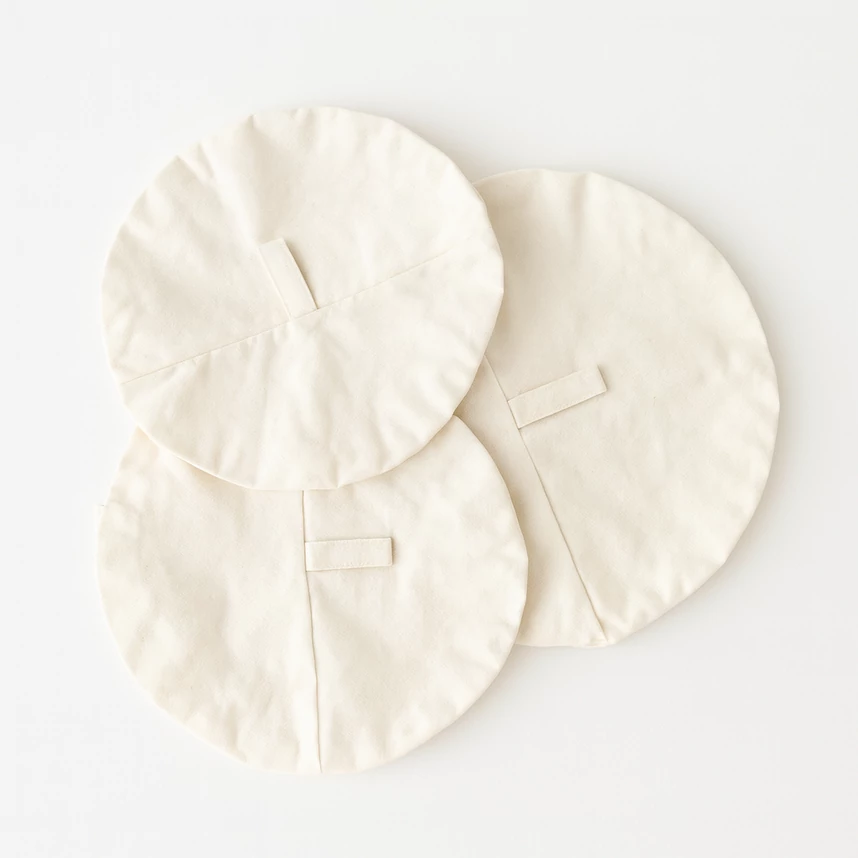 Természetes pamut ételtakaró szett – zero waste edénysapka