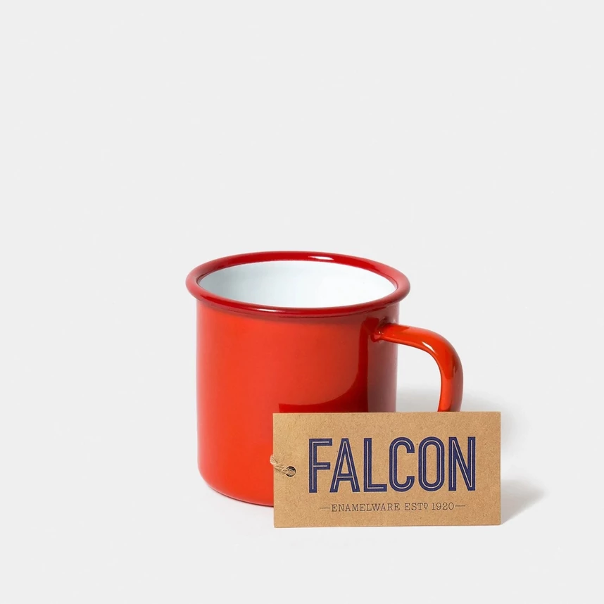 Falcon bögre, pillarbox red