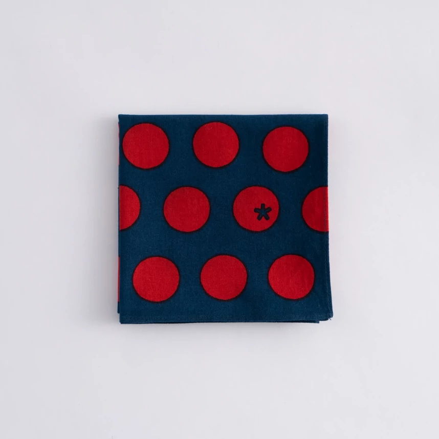 Kamawanu furoshiki kendő, tomato mintával