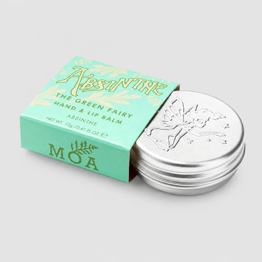 MOA The Green Fairy kéz- és ajakbalzsam abszint kivonattal