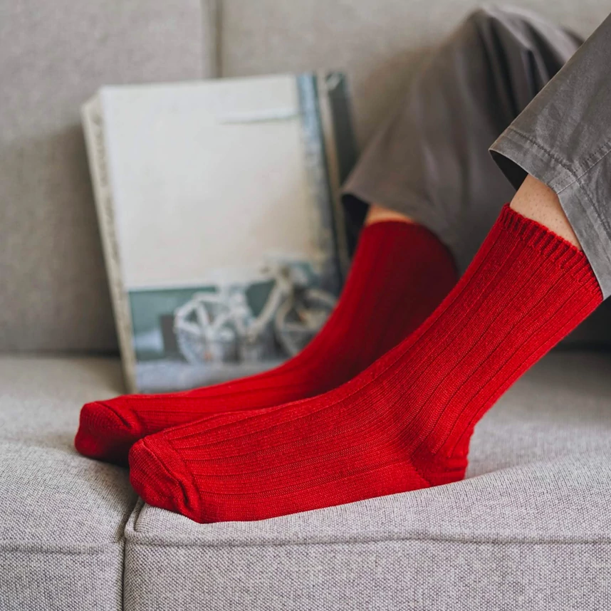 Nishiguchi Kutsushita cashmere zokni