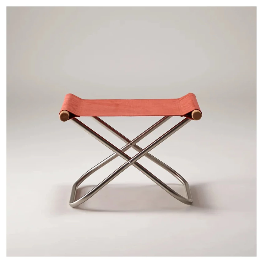 NyChair X Ottoman lábtartó, ülőke, terracotta színben