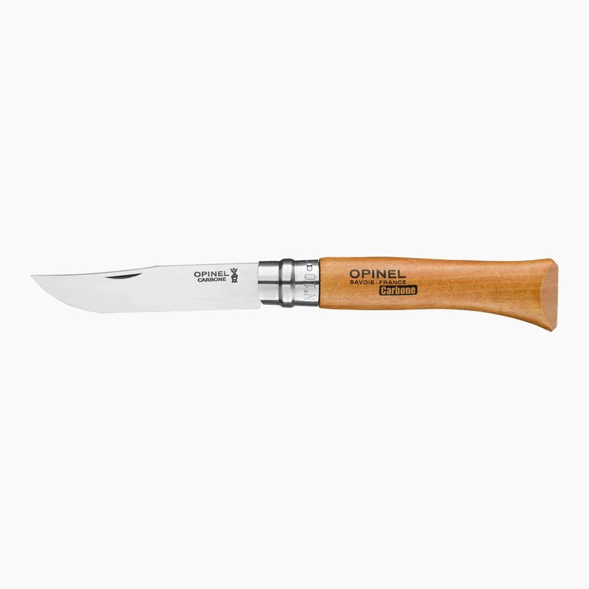 Opinel zsebkés kirándulókés szénacél No10