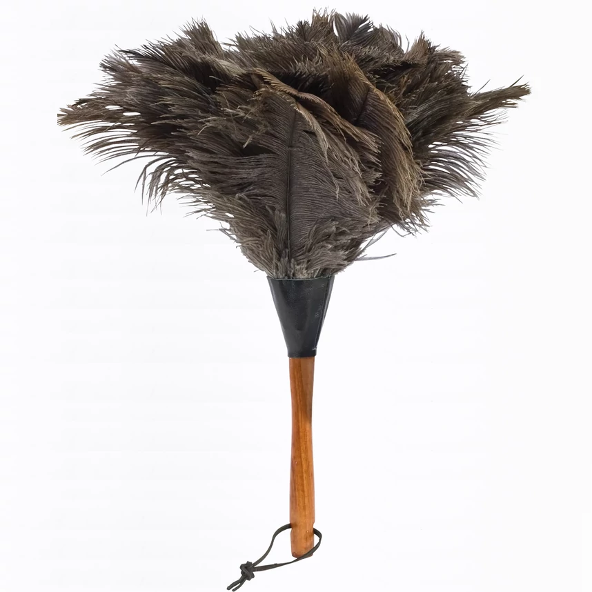 poroló strucc tollból, 35cm-es méretben