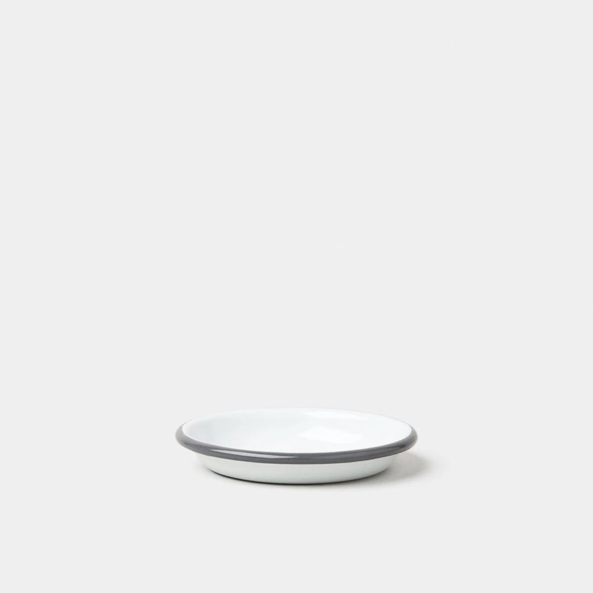 Falcon tál, 10cm, szürke széllel